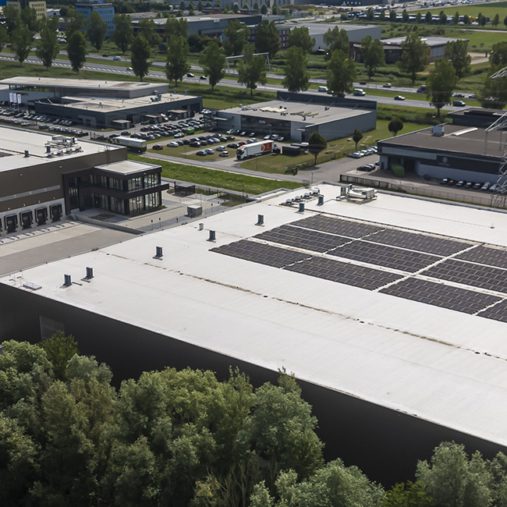 Komplette Klimalösung für den Neubau Logicor Lelystad