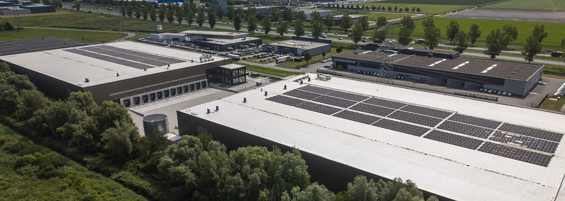 Komplette Klimalösung für den Neubau Logicor Lelystad